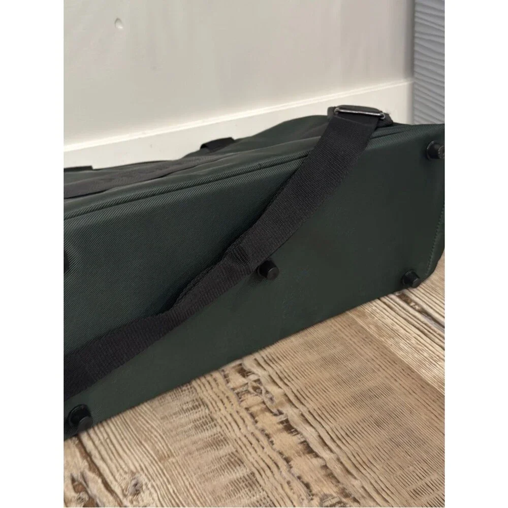 Delsey Paris Men's Dark Green Laptop Weekender Bag duffel bag, luggage